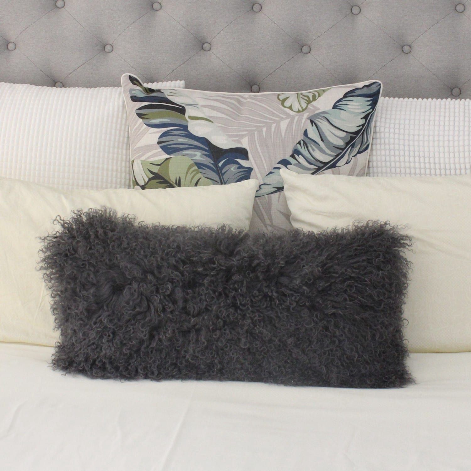 Sheepskin Lumbar Cushion