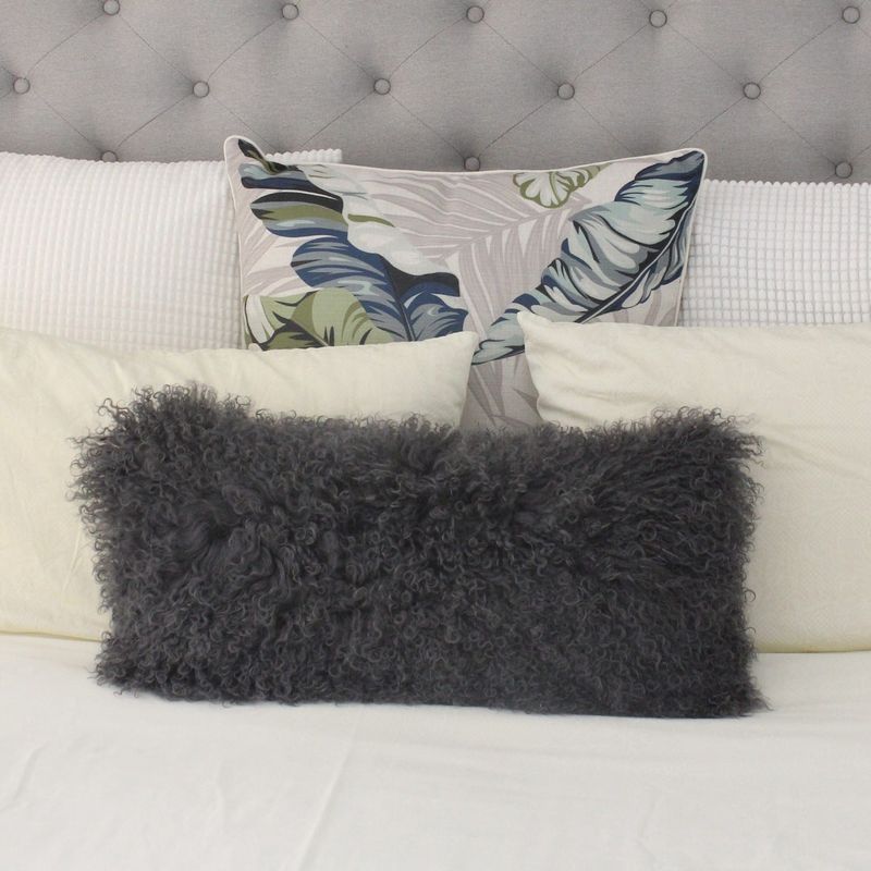 Sheepskin Lumbar Cushion