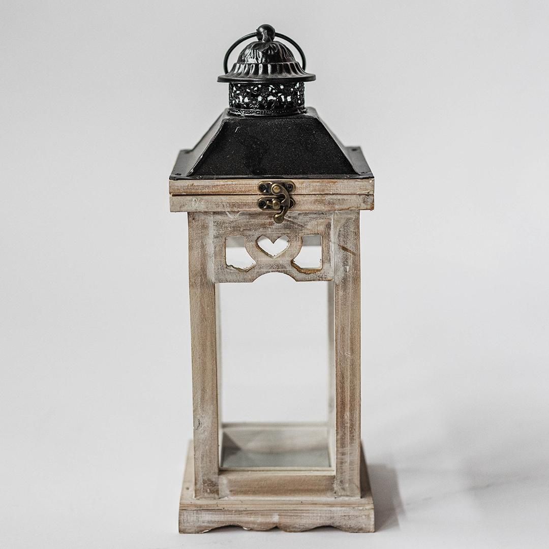 Wood and Metal Lantern