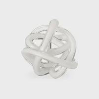 Orbit Glass Ball - White/Small