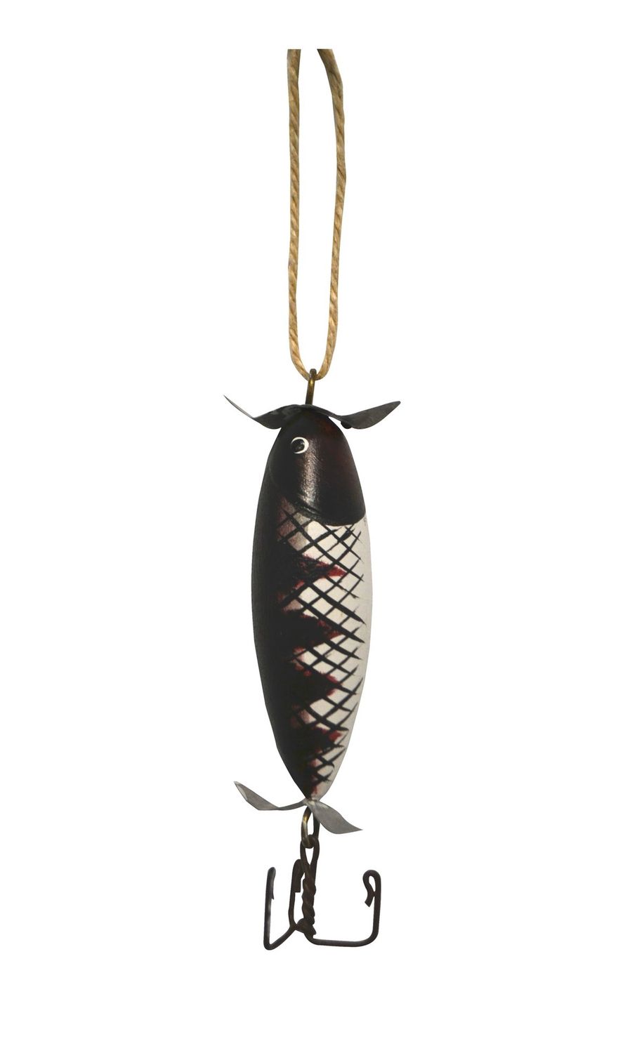Fish Lure / Black &amp; Silver
