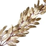 Garland Leaves Shiny Gold Finish