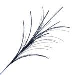Spray Feather Grass Navy Glitter