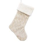 Stocking Ivory/Gold