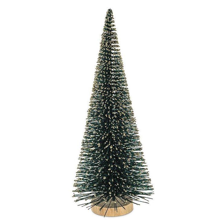 Brush Tree w/Glitter