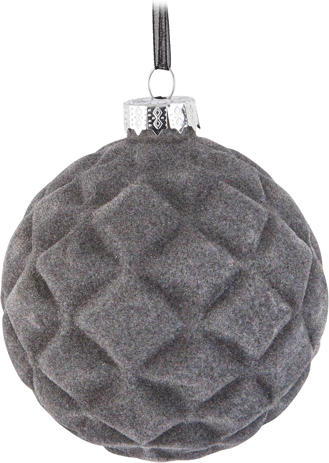 Quilted Ball Ornament