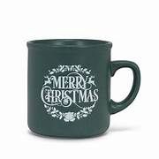 Green ‘Merry Christmas’ mug