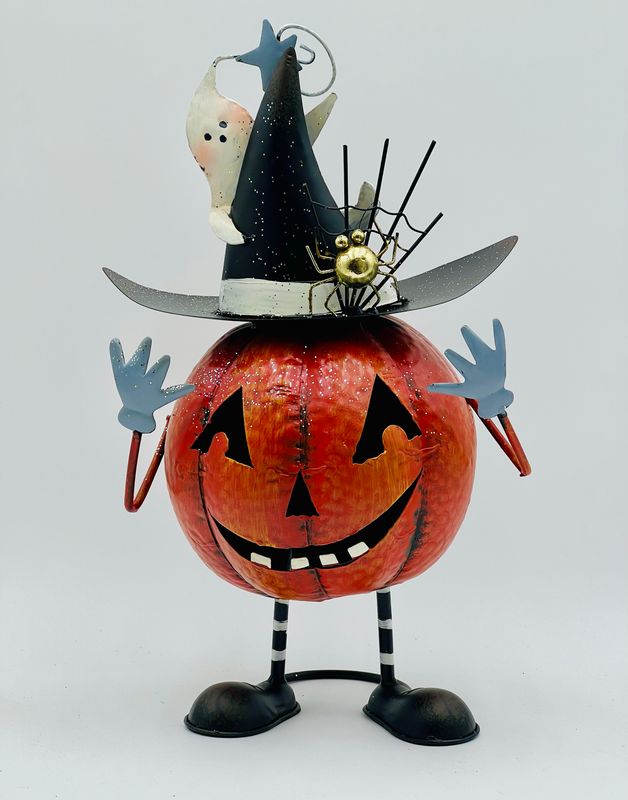 Iron Halloween Pumpkin Decor