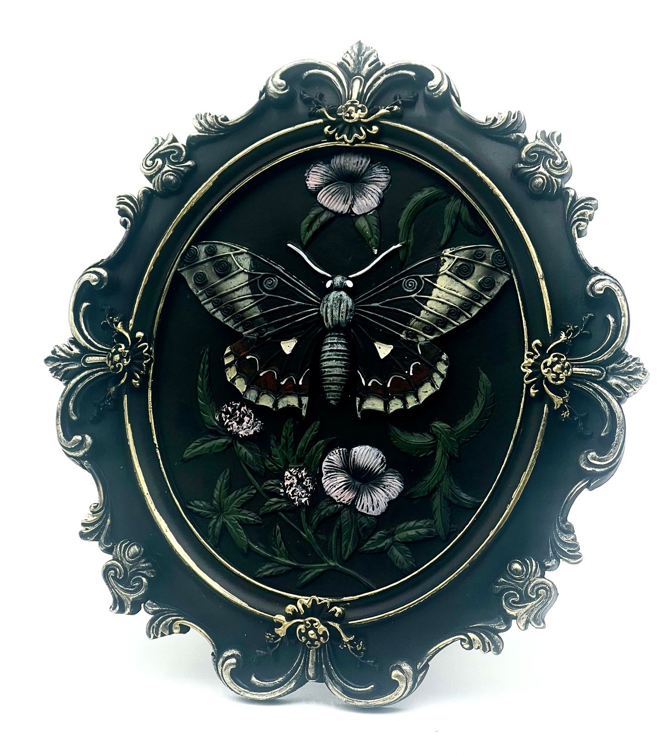 Resin Decorative Insect Placque