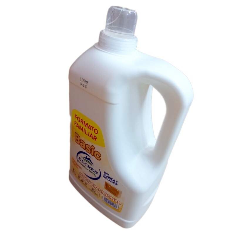 Detergente Líquido Ducres - Jabón Natural - 5l.