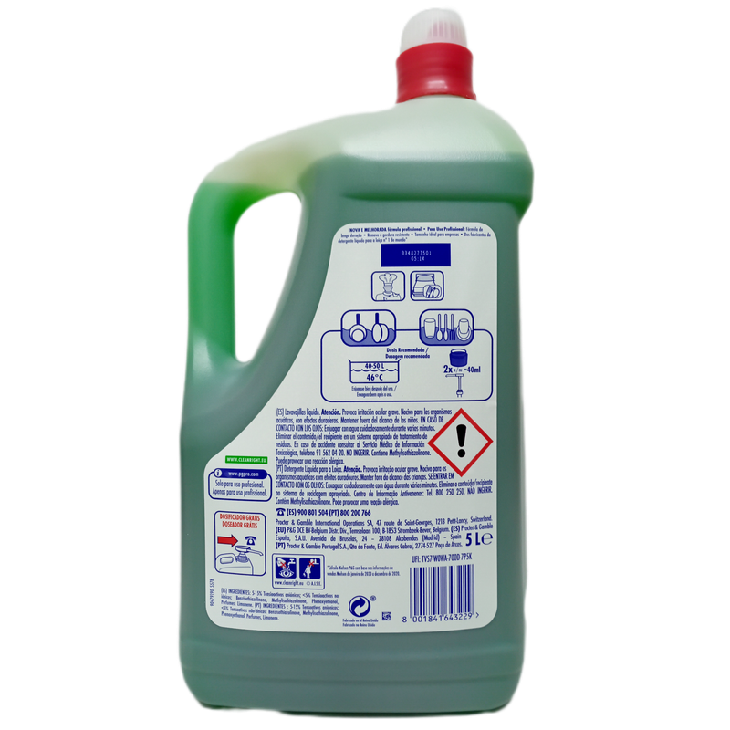 Lavavajillas Fairy Profesional Original - 5 litros