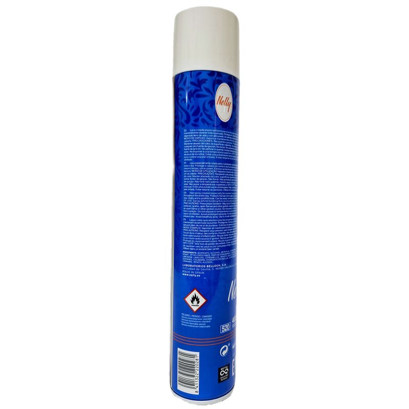 Laca Nelly Classic - Hair Spray - 400 ml. - Fijación Normal.