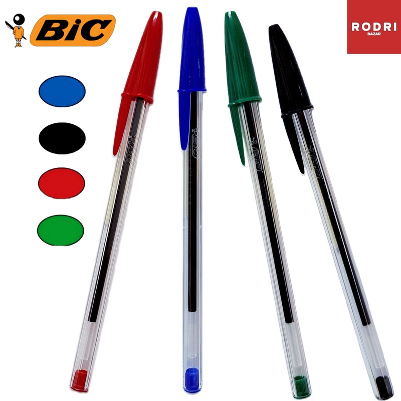 Bolígrafo Bic Cristal - Escritura normal