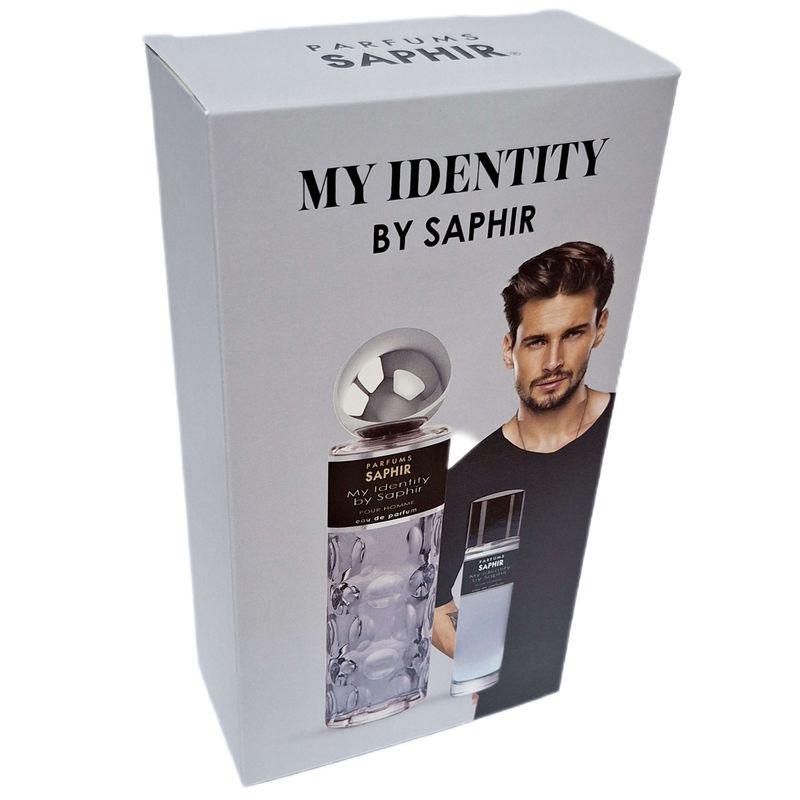 Parfums Saphir - My Identity - Pour Homme - 200ml. + 30ml.