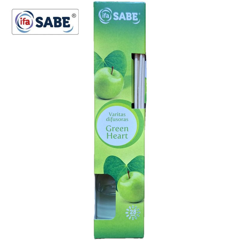 Ambientador varitas difusoras - Manzana - ifa SABE - 40 ml.