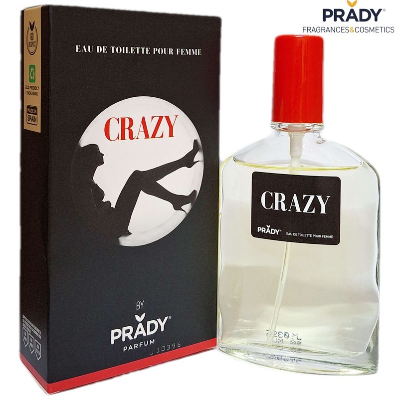 Prady - Eau de toilette para mujer 90 ml - Crazy