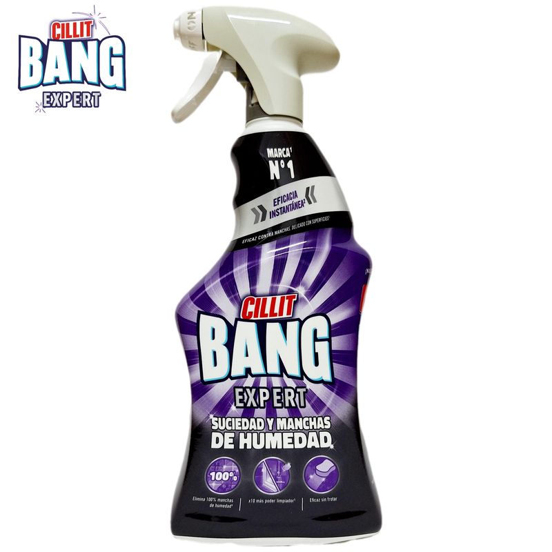 Cillit Bang Expert - Suciedad y Machas de Humedad - Pulverizador - 750ml.