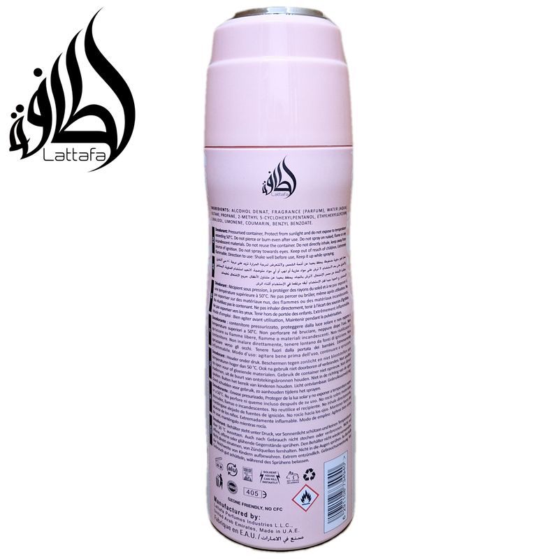 Desodorante Yara para Mujer - Lattafa - 200ml.