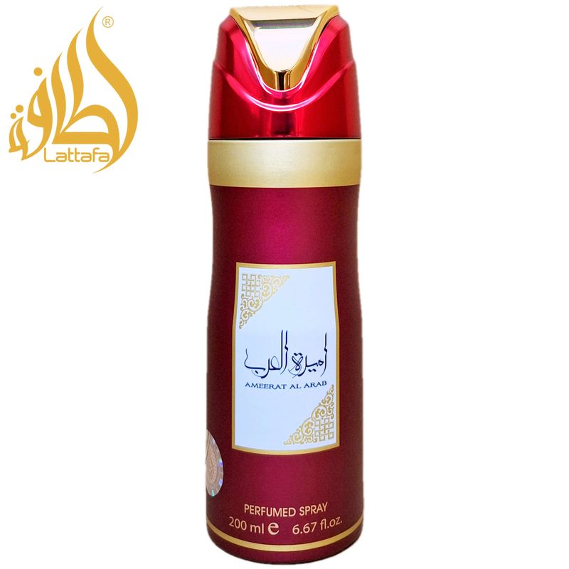 Desodorante Ameerat Al Arab Princes Of Arabia (Princesas de Arabia) para Mujer - Lattafa - 200ml.