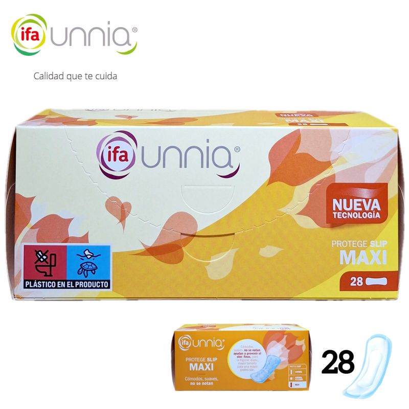 Protege Slip Maxi - ifa unnia - 28 unidades