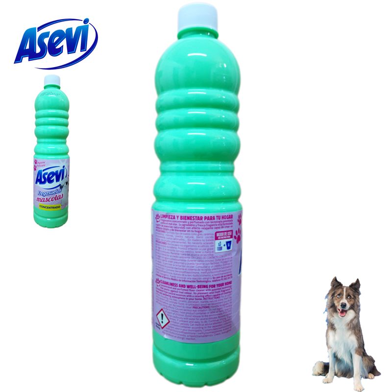 Friegasuelos Asevi Mascotas concentrado - 1 litro