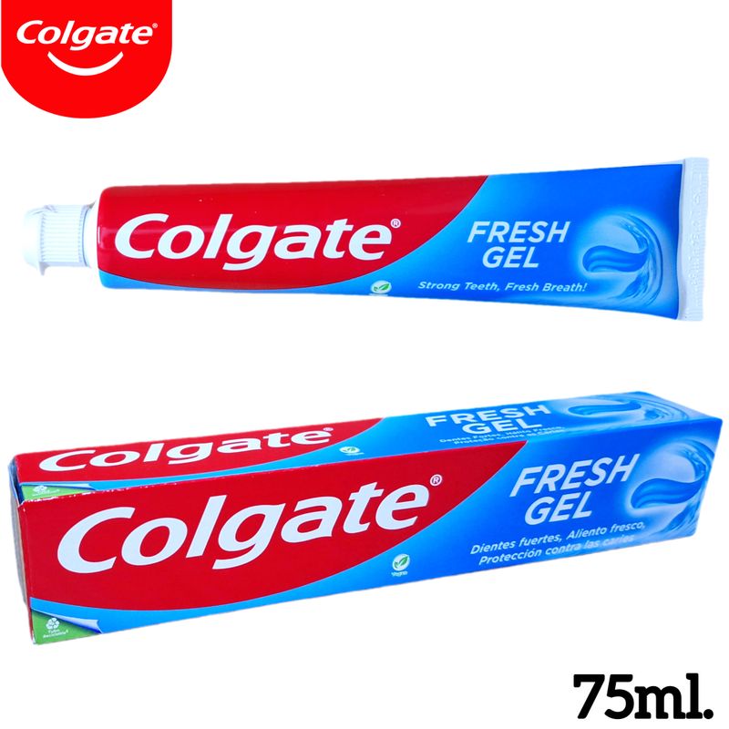 Pasta de dientes Colgate 2 Tubos x 75ml.