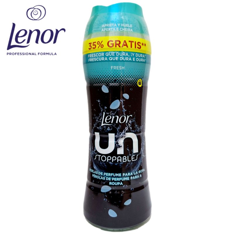 Perlas de Perfume Lenor UNSTOPPABLES - Fresh - 270g.