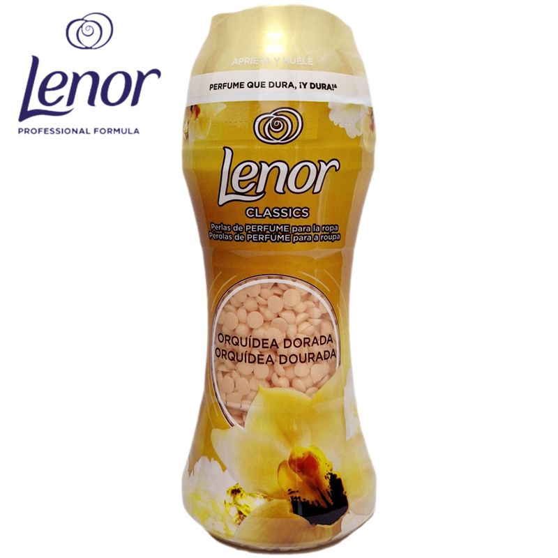 Perlas de Perfume para la Ropa Lenor Classics Orquídea Dorada - 210g.