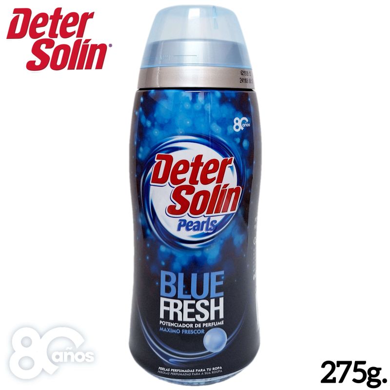 Detersolín Perlas de Perfume para la Ropa Blue Fresh - Pearls - Potenciador de Perfume - 275g.
