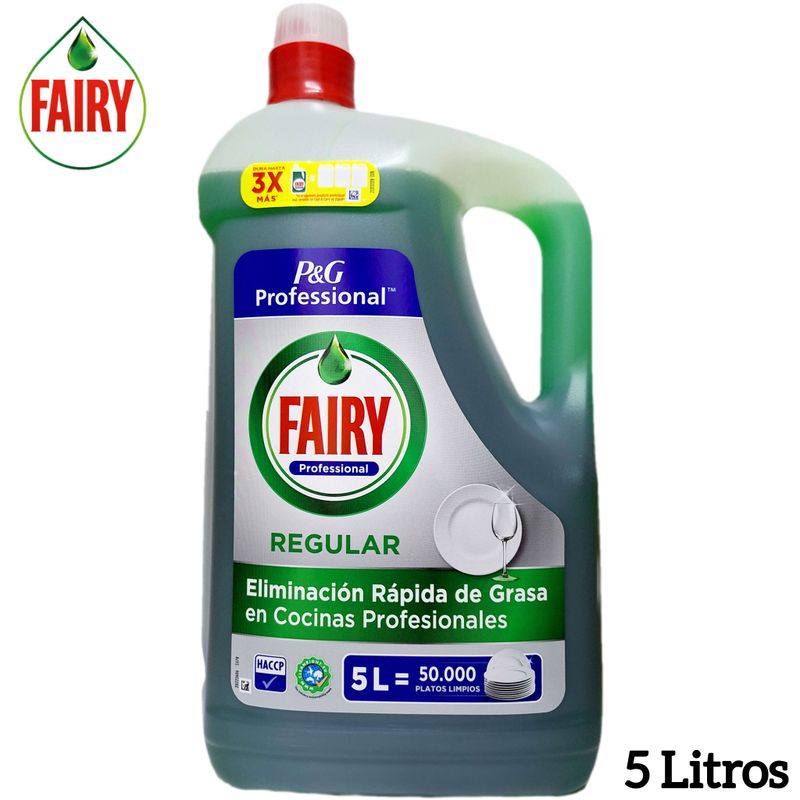 Lavavajillas Fairy Profesional Original Regular  - 5 litros