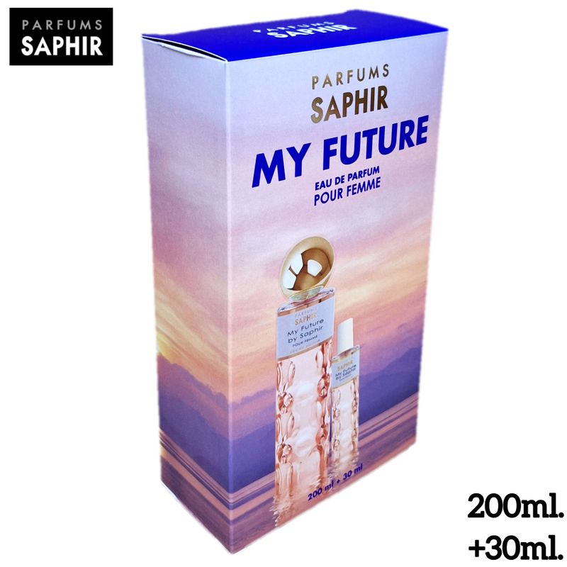 Parfums Saphir - My Future - Pour Femme - 200ml. + 30ml.