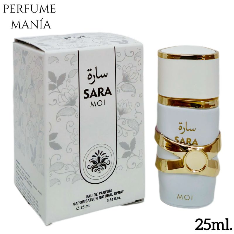 Sara Moi - Eau de Parfum Vaporizador Natural Spray - 25ml.