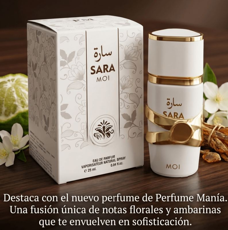 Sara Moi - Eau de Parfum Vaporizador Natural Spray - 25ml.