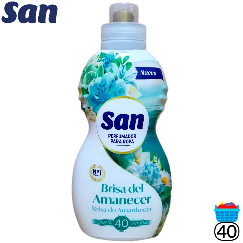 Perfumador para Ropa San Brisa del Amanecer 800ml (40 Lavados) - Nº1 en Ventas