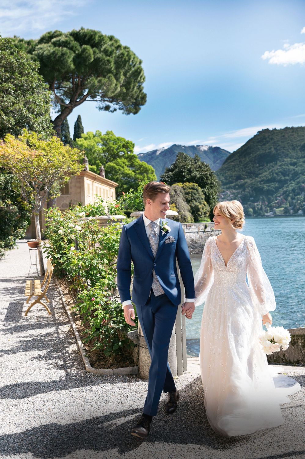 SINCE 1916 Hochzeitsanzug "Look 8" blau Click & Collect