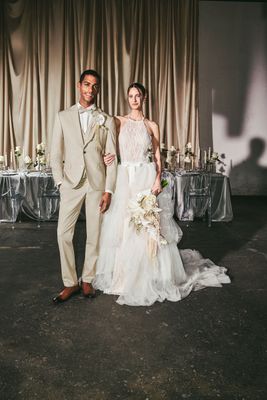 Atelier Torino Hochzeitsanzug Glam Vintage 2026 Atelier Torino Hochzeitsanzug Glam Vintage 2026 "Look 1" Click & Collect