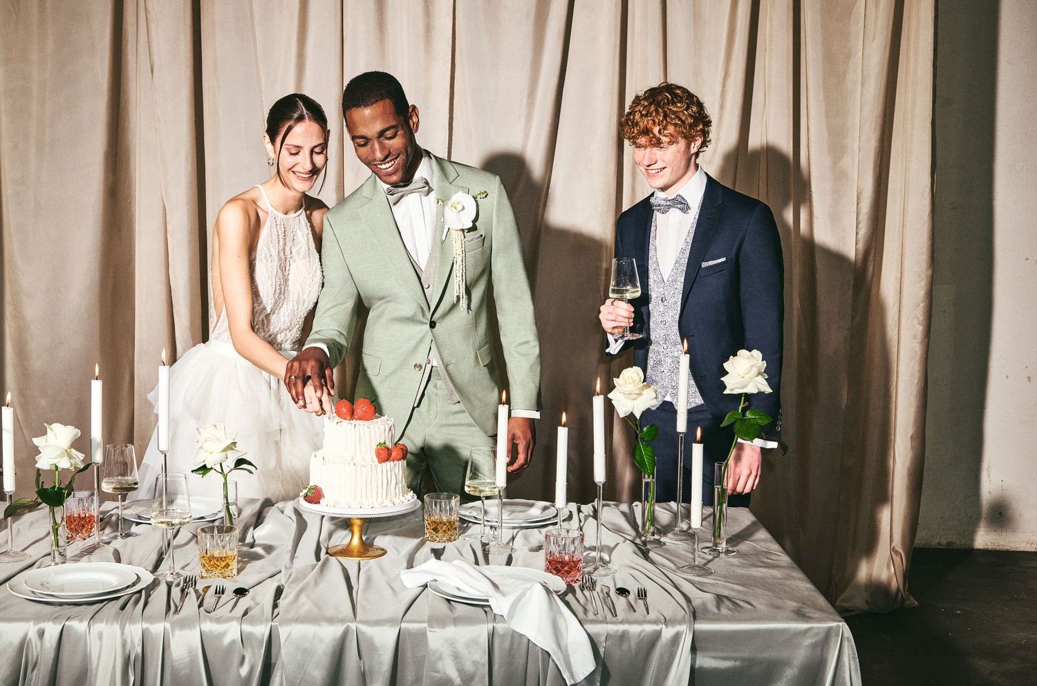 Atelier Torino Hochzeitsanzug Glam Vintage 2026 "Look 2" Click & Collect