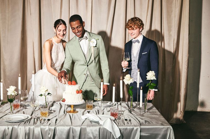 Atelier Torino Hochzeitsanzug Glam Vintage 2026 Atelier Torino Hochzeitsanzug Glam Vintage 2026 "Look 2" Click & Collect