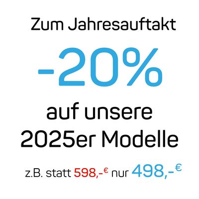 Minus 20% auf 2025er Anzüge