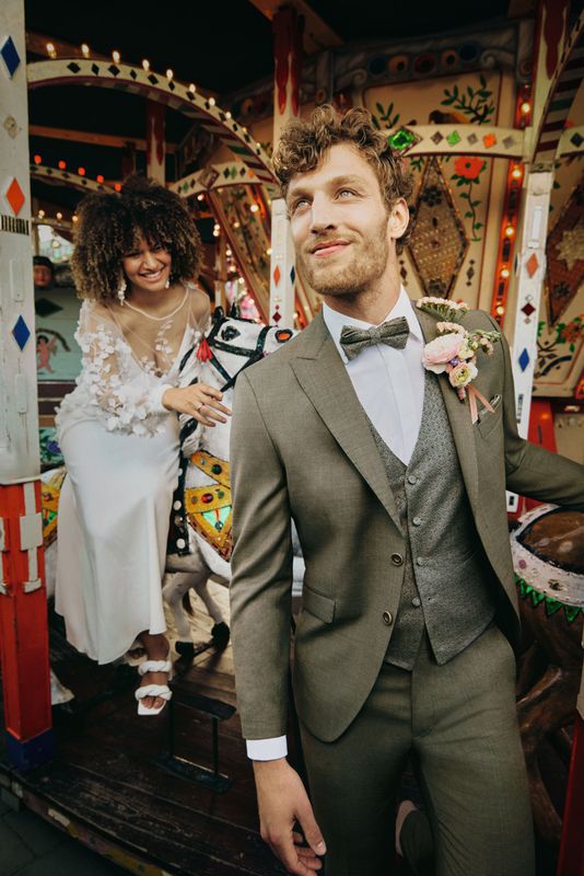 GREEN WEDDING Hochzeitsanzug 2026 "Look 7" Click & Collect