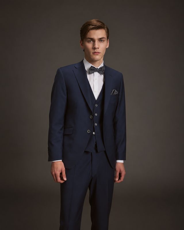 WILVORST since1916 Hochzeitsanzug 2027 WILVORST since1916 Hochzeitsanzug 2027 "Look 14" Blau | LANG
