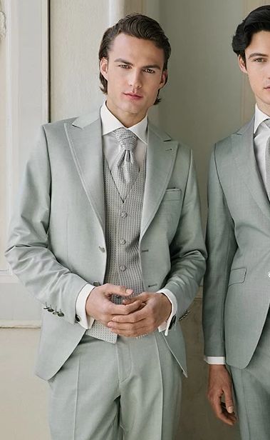 WILVORST since1916 Hochzeitsanzug 2027 WILVORST since1916 Hochzeitsanzug 2027 "Look 3" Grün | LANG