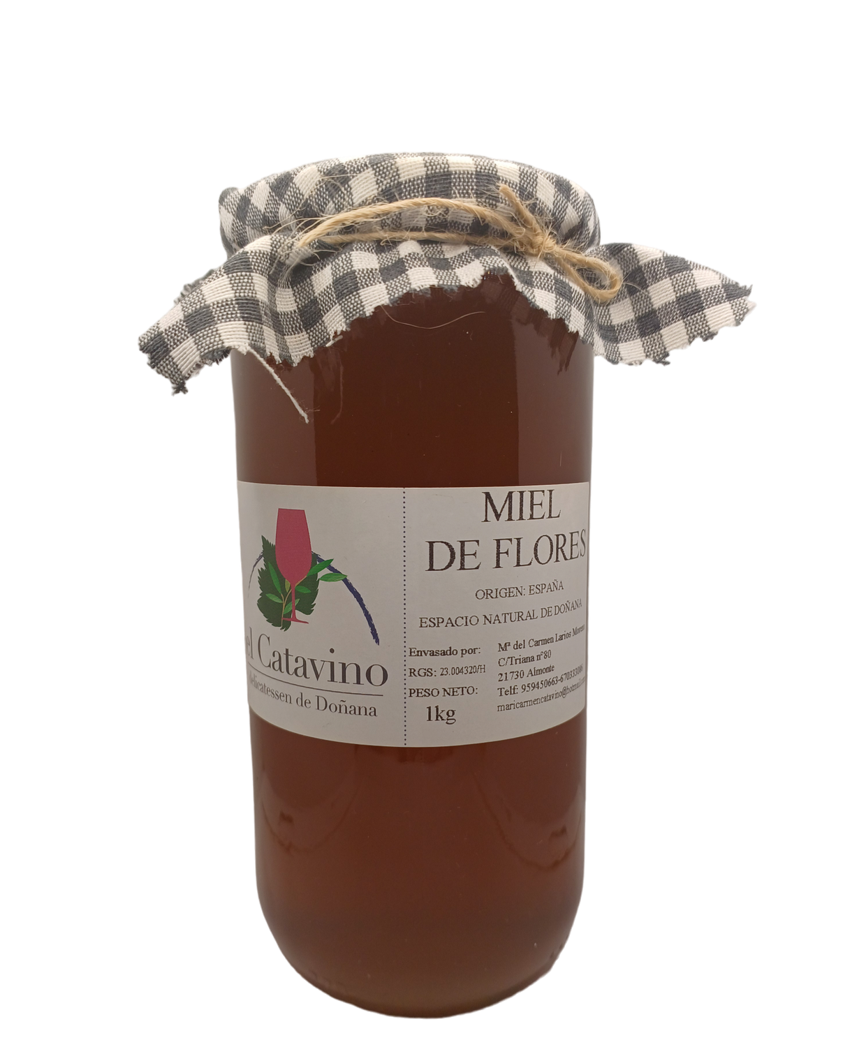 MIEL DE FLORES 1 KG. ENTORNO NATURAL DE DOÑANA