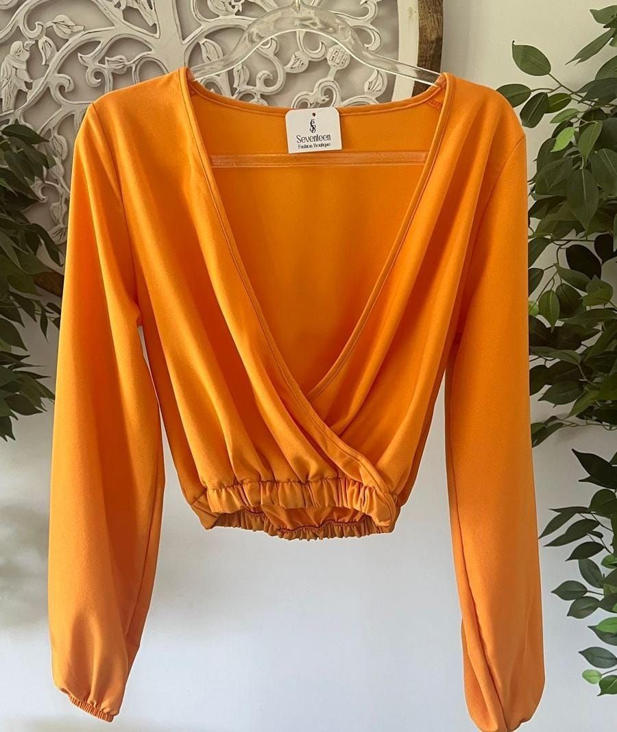 Blusa &quot;Spring Naranja&quot;