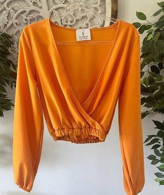 Blusa &quot;Spring Naranja&quot;