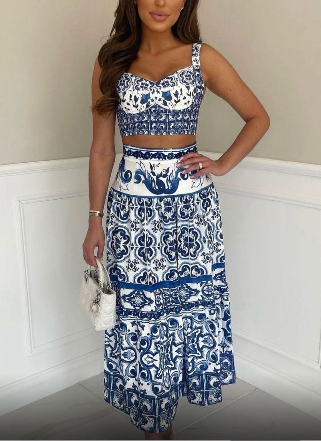 Long Skirt Set