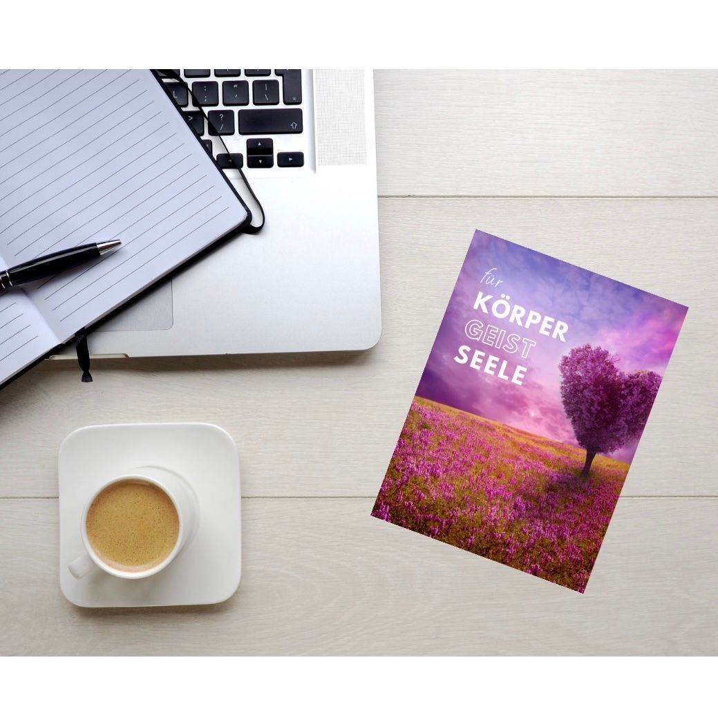 Postkarte A6 „Körper-Geist -Seele“