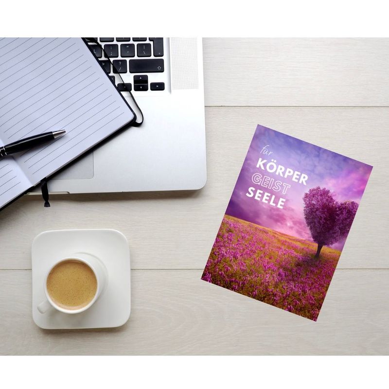 Postkarte A6 „Körper-Geist -Seele“ Postkarte A6 „Körper-Geist -Seele“