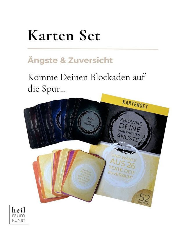 Kartenset „Ängste und Zuversicht“ Kartenset „Ängste und Zuversicht“