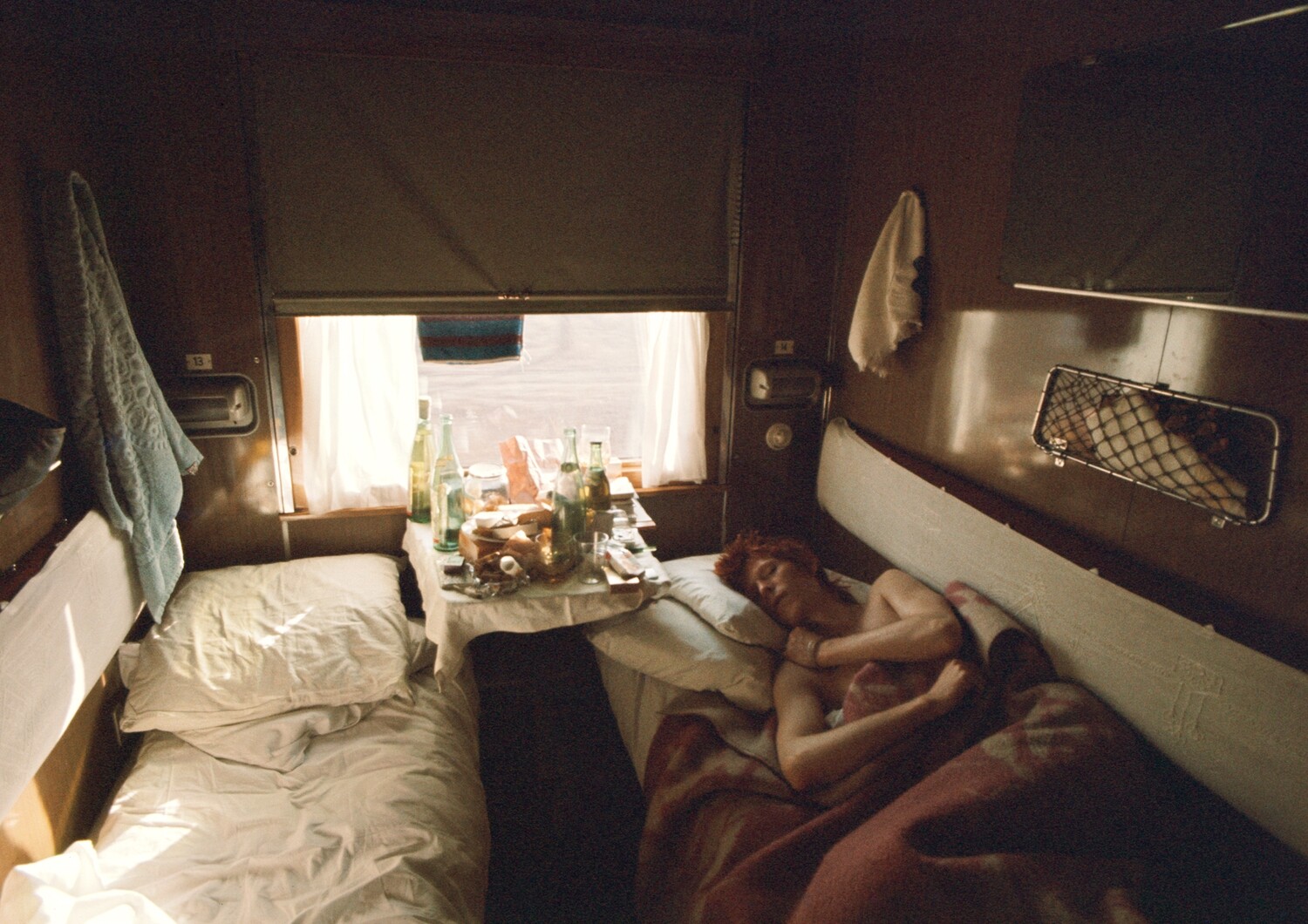 David Bowie:  The Trans Siberian Express, asleep, 1973 - MAC003